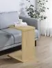 Coaster Fine Furniture 930275 Clower - Engineered Wood C-Shaped Sofa Side Table - Light Oak