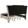 Coaster Fine Furniture 222661KE Lorient - Eastern King LED Upholstered Bed - Ivory And Camel