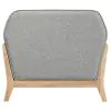 Coaster Fine Furniture 511073 Vaughn - Fabric Upholstered Flared Arm Accent Chair - Gray