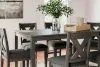 Ashley Furniture D388-423 Caitbrook - Rect Drm Counter Table Set (Set of 7) - Gray