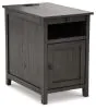 Ashley Furniture T300-317 Ashley Furniture T300-317 Treytown - Chair Side End Table - Gray