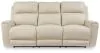 Ashley Furniture U13200/87/96 Dahlmoore - 2 Pc. - Power Reclining Sofa, Power Reclining Loveseat With Console - Almond
