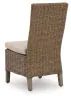 Ashley Furniture PCP790-601 Laguna Heights - Side Chair With Cushion (Set of 2) - Beige