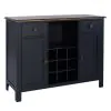 Liberty Furniture 186B-SR4836 Liberty Furniture 186B-SR4836 Carolina Crossing - Server - Black / Antique Honey