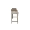 Liberty Furniture 824-OT6836 Heartland - Console Bar Table - Antique White / Tobacco Tops