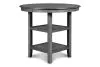 New Classic D1701-52S-GRY Gia - 5 Piece Round Counter Dining Set - Gray