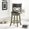New Classic S1128-CS-PG Manchester - Counter Stool - Antique Gray