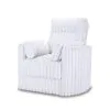 New Classic U5482-18-WHT New Classic U5482-18-WHT Embrace - Swivel Accent Chair - Cream