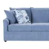 New Classic 23-1270S-2NP Sylvie - 2 Piece Living Room Set (Sofa & Swivel Chair) - Blue And White Print