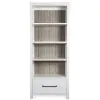 Riverside Furniture 28637 Finn - Drawer Bookcase - White