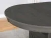 CoasterEveryday 108211 Lavon - Oval Extension Leaf Dining Table - Medium Gray