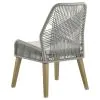 CoasterElevations 110033 Nakia - Woven Rope Dining Side Chairs (Set of 2) - Gray