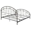 CoasterEssence 300407KE Rowan - Metal Eastern King Open Frame Bed - Dark Bronze