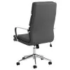 CoasterEssence 801745 Ximena - Upholstered Adjustable High Back Office Chair - Gray