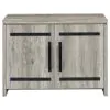 CoasterEveryday 950785 Enoch - 2 Door Engineered Wood Accent Cabinet - Gray Driftwood