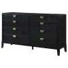 Coaster Fine Furniture 224713 Brookmead - 8-Drawer Dresser - Black