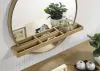 Coaster Fine Furniture 224307-SET Arini - 2 Piece Makeup Vanity Table And Mirror Set - Sand Wash