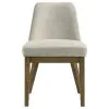 Coaster Fine Furniture 109352 Castlewood - Upholstered Dining Chair (Set of 2) - Brown Oak