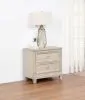 Coaster Fine Furniture 215922 Pembroke - 2-Drawer Nightstand Bedside Table - Washed Oak