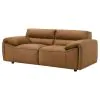 Coaster Fine Furniture 509502 Buxton - Top Grain Leather Upholstered Loveseat - Orange