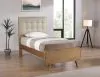 Coaster Fine Furniture 225091TB3 Robyn - Twin Side Rails & Slats, Box 3 of 3 - Light Ash