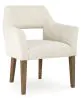 Benchcraft® D863-02A Marxmore - Dining Upholstered Arm Chair (Set of 2) - Beige / Brown