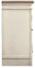 Ashley Furniture W743-68 Realyn - XL TV Stand w/Fireplace Option - Chipped White
