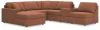 Ashley Furniture 92102S21 Ashley Furniture 92102S21 Modmax - 6-Piece Sectional With Laf Corner Chaise And Storage Console - Spice