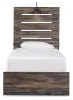 Ashley Furniture B211B2 Ashley Furniture B211B2 Drystan - Twin Panel Bed - Brown / Beige