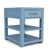 Riverside Furniture 31734 Riverside Furniture 31734 Rosalie - Chairside Table - Blue