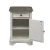 Liberty Furniture 244-OT1021 Magnolia Manor - Chair Side Table - Antique White