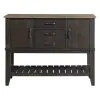 Intercon BE-CA-5218-BWA-C Beacon - Server - Charcoal / Walnut