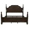 Coaster Fine Furniture 223631KE Andover - Four Poster Eastern King Bed - Dark Oak