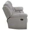 Coaster Fine Furniture 602551 Gilson - Chenille Upholstered Reclining Sofa - Gray
