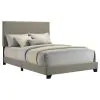 Coaster Fine Furniture 300851F Dorian - Fabric Upholstered Full Panel Bed - Taupe