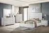 Coaster Fine Furniture 203511T Felicity - Upholstered Twin Platform Bed - White