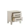 New Classic B0182W-040 New Classic B0182W-040 Ballard - 2 Drawer Nightstand - White