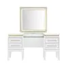 Liberty Furniture 781-BR35 Reflections - Vanity Desk - Pearl White & Rhinestone