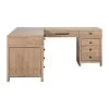 Liberty Furniture 780-HO-LSD Proximity Place - L Shaped Desk - Barley Buff