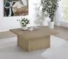 Coaster Fine Furniture 710918 Devar - Square Engineered Wood Cocktail Coffee Table - Latte