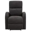 Coaster Fine Furniture 603293P Grant - Fabric Upholstered Power Recliner Chair - Charcoal Gray