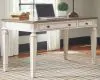 Ashley Furniture H743-134 Realyn - Home Office Lift Top Desk - White / Brown