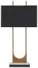 Ashley Furniture L208254 Malana - Metal Table Lamp  - Brass Finish