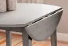 Ashley Furniture D194-15 Shullden - Round Drm Drop Leaf Table - Gray