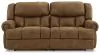 Ashley Furniture 4470447 Boothbay - 2 Seat Power Reclining Sofa - Auburn