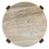 Ashley Furniture T667-6 Tanidore - Round End Table - Warm Brown