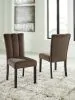 Ashley Furniture PCD581-01 Jeshina - Dining Upholstered Side Chair (Set of 2) - Mocha