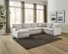 Jackson Furniture Industries 1345/72/30/75-11 Jackson Furniture Industries 1345/72/30/75-11 Harper - 3 Piece Sectional With LSF Chaise - Oyster