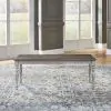 Liberty Furniture 303W-C9000B Ocean Isle - Bench - Antique White