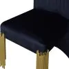 New Classic D2034G-20 Empire - Dining Chair (Set of 2) - Black